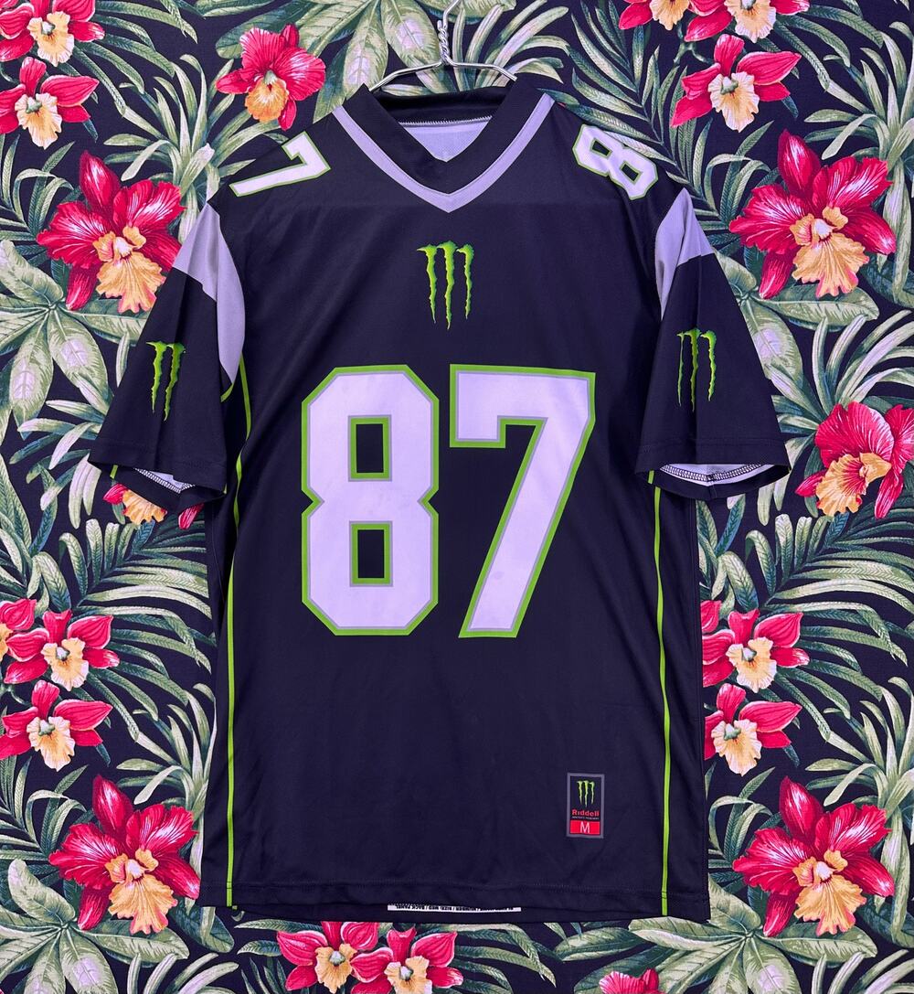 Monster Energy Drink Rob Gronkowski 87 Jersey  Riddell SizeM